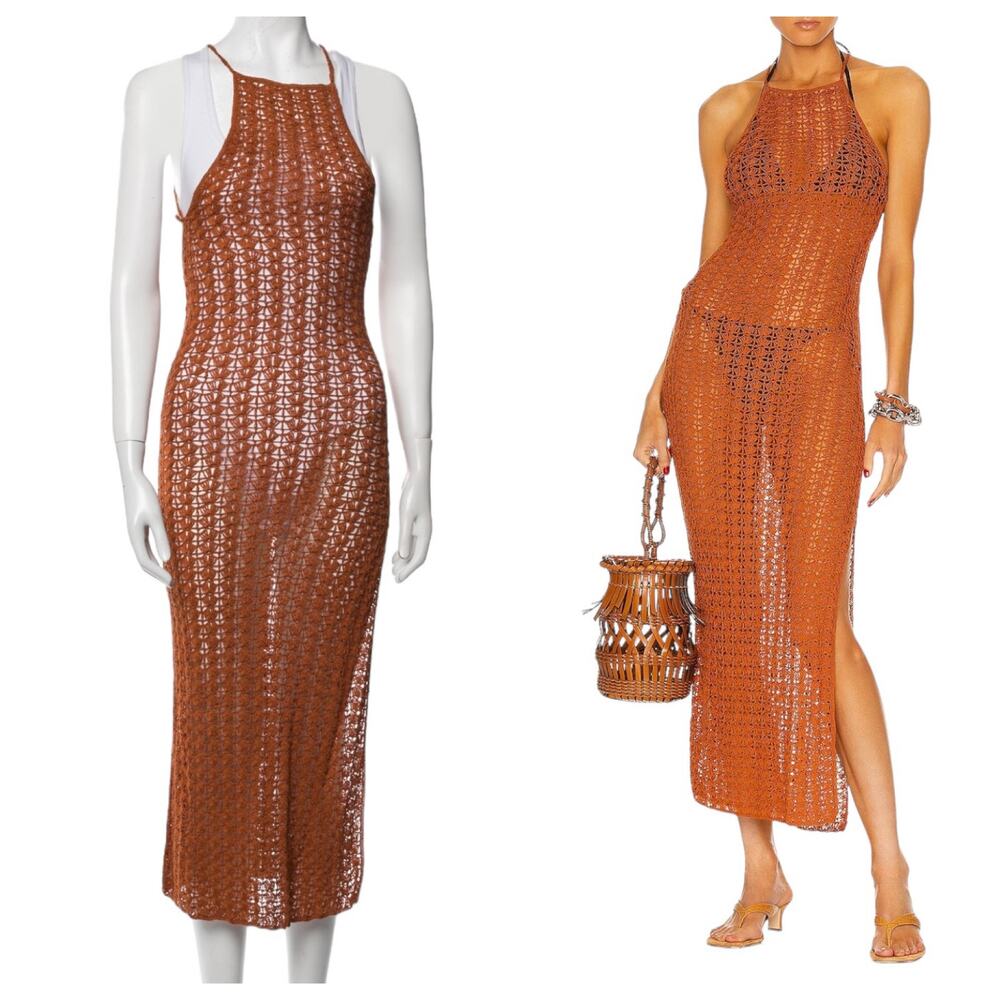 Cult Gaia Demi Knit Dress - Spice - XS
